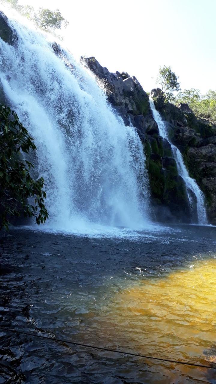 Pousada Cachoeira Poco Encantado อัลโต ปาไรโซ เด โกยาส ภายนอก รูปภาพ
